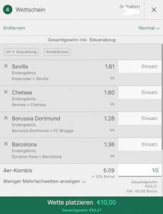 bet365 kombi bonus 10