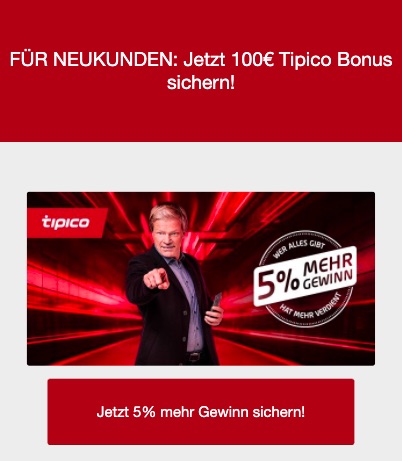 Tipico Steuer Bonus