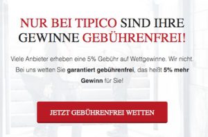 Tipico Wettsteuer