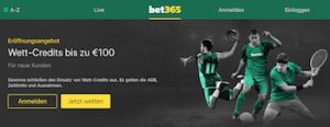 Bet365 Wettsteuer Bonus