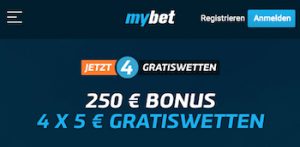 Mybet EM 2021 Gratiswetten Bonus