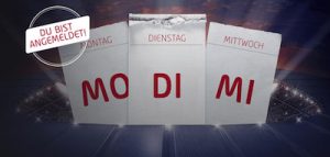 Tipico Drei Tage Woche