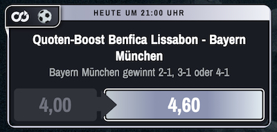 Winamax CL Bayern Boost