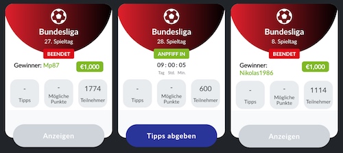 Bildbet Tippspiel Extra 6er