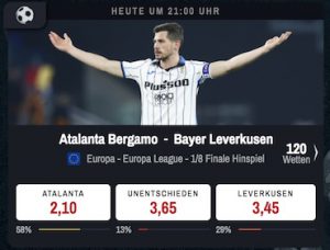 Winamax Quoten Bergamo Leverkusen