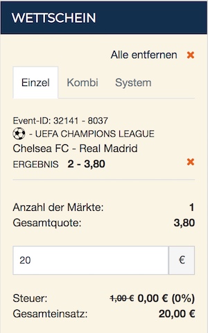 Happybet Wettsteuer umgehen