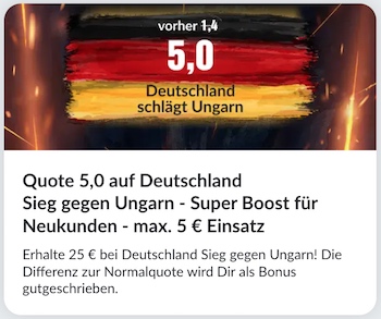 Bildbet Deutschland Boost 11-06-2022